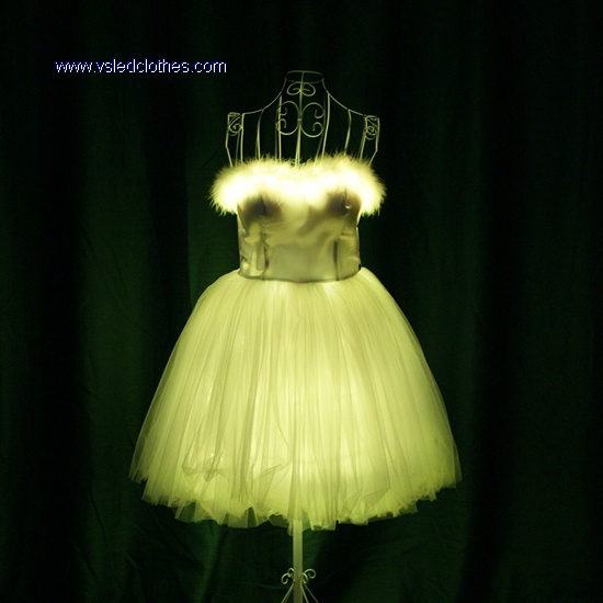 LED Full color Bandeau Dress