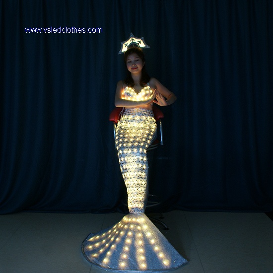 LED light up Mermaid Costumes