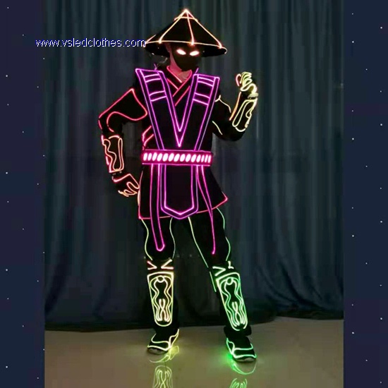 LED Light up Warrior Performance suit