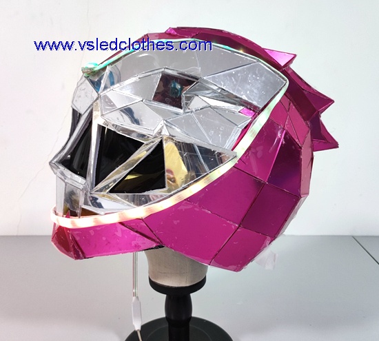 LED & Mirror super soldier helmet