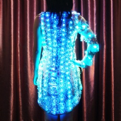 全彩LED发光短裙