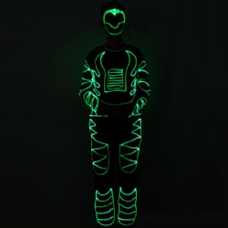 DMX512 Fullcolor LED Light Optic Fiber Clothes