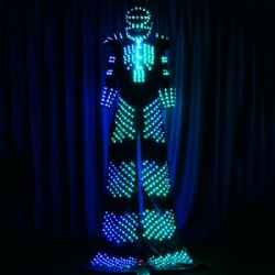 Pixel Stiltswalker LED Robot Costumes