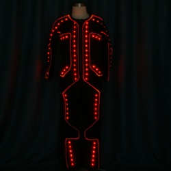 可编程LED光钎连体舞蹈服
