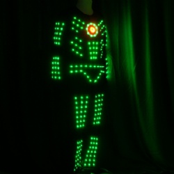 DMX512 programmable LED Dance Costumes