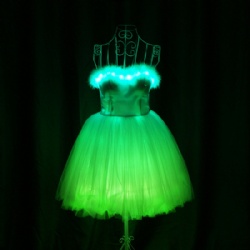 LED Full color Bandeau Dress