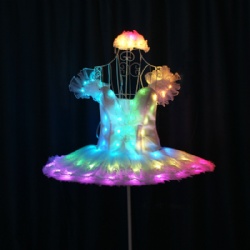 Full color LED Light up Ballet Skirt