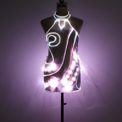 LED dress, Full color LED Skirt