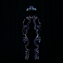 Wireless programmed tron led suits