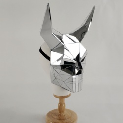 3D Horn Mirror Mask