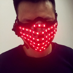 LED发光口罩