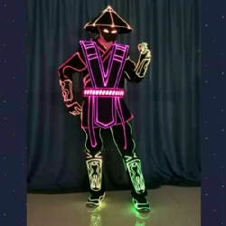 LED Light up Warrior Performance suit