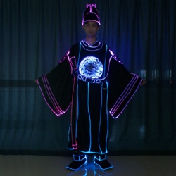 LED Chinese opera performance clothing
