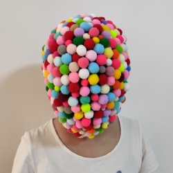 Candy ball mask for performance