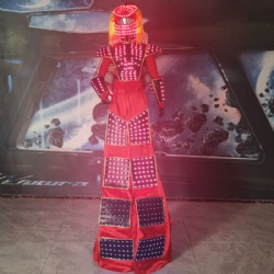 Full color Stitlswalker LED Robot Costumes