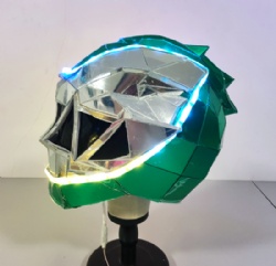 LED & Mirror super soldier helmet