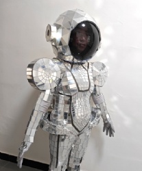 高端定制镜面太空服