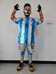 Mirror football Star costumes