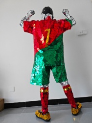 Mirror football Star costumes