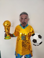 Mirror football Star costumes