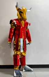 Mirror Bull performance costume
