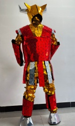Mirror Bull performance costume