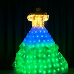 LED Evening Dress