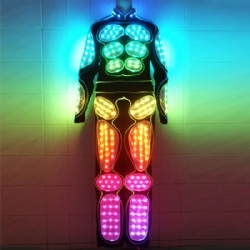 DMX512 Controlled LED Light Vampire Outfit